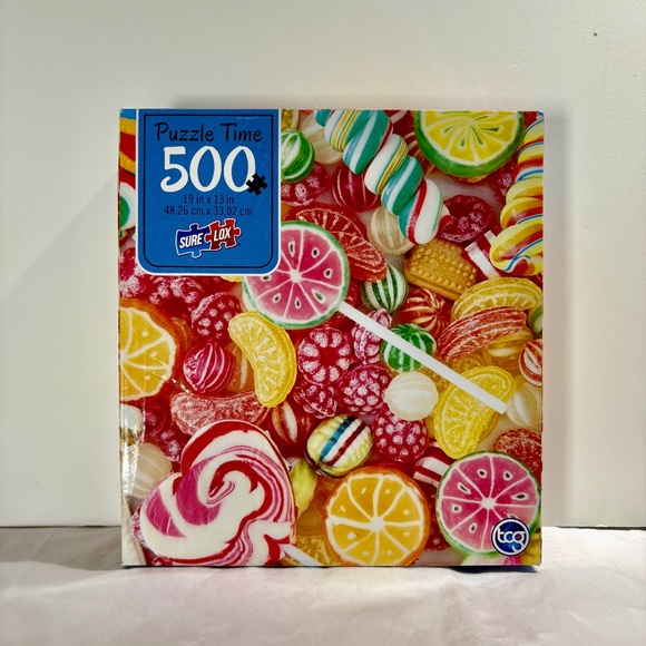 🧩 TCG Fruit Candy 500 Piece Jigsaw Puzzle – New & Sealed - Picture 1 of 3